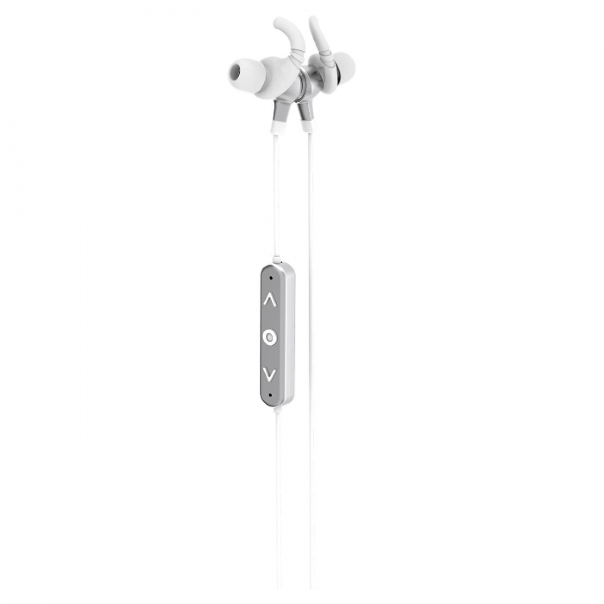 Tzumi Electric Candy Bluetooth Earbuds Silver White